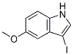 3-iodo-5-methoxy-1H-indole CAS#: 85092-86-0