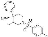 3-methyl-4-phenyl-1-(p-tolylsulphonyl)piperidine-4-carbonitrile CAS#: 83863-65-4