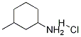 3-methylcyclohexanamine hydrochloride CAS#: 89854-71-7
