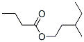 3-methylpentyl butyrate CAS#: 84254-83-1