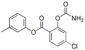 (3-methylphenyl) 2-carbamoyloxy-4-chloro-benzoate CAS#: 88599-68-2