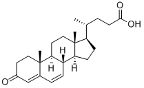3-oxo-chola-4,6-dien-24-oic acid CAS#: 88179-71-9