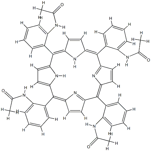 3,1-meso-tetrakis(2-acetamidophenyl)porphyrin CAS#: 85166-02-5