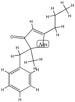 3(2H)-Furanone,2-methyl-2-(phenylmethyl)-5-propyl-(9CI) CAS#: 805232-76-2