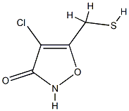 3(2H)-Isoxazolone,4-chloro-5-(mercaptomethyl)-(9CI) CAS#: 89660-91-3