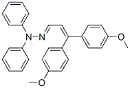 3,3-Bis(4-methoxyphenyl)-2-propene-1-one diphenylhydrazone CAS#: 89505-08-8