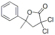 3,3-dichloro-5-methyl-5-phenyldihydrofuran-2(3H)-one CAS#: 89630-68-2