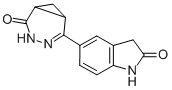 3,4-Diazabicyclo(4.1.0)hept-4-en-2-one, 5-(2,3-dihydro-2-oxo-1H-indol- 5-yl)- CAS#: 85123-65-5