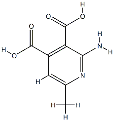 3,4-Pyridinedicarboxylicacid,2-amino-6-methyl-(7CI) CAS#: 89977-05-9