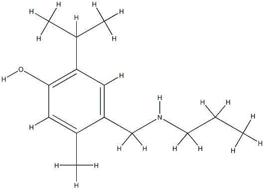 3,4-Xylenol,6-isopropyl-alpha4-(propylamino)-(8CI) CAS#: 802331-23-3