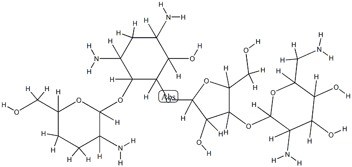 3',4'-dideoxyparomomycin CAS#: 80451-74-7