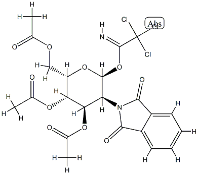 3,4,6-Tri-O-acetyl-2-deoxy-2-phthaliMido-beta-D-glucopyranosyl 2,2,2-TrichloroacetiMidate CAS#: 87190-67-8
