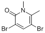 3,5-DIBROMO-1,6-DIMETHYL-1H-PYRIDIN-2-ONE CAS#: 89677-69-0