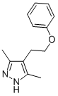 3,5-DIMETHYL-4-(2-PHENOXYETHYL)-PYRAZOLE CAS#: 83467-26-9