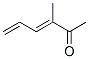 3,5-Hexadien-2-one, 3-methyl- (7CI,9CI) CAS#: 89897-78-9