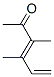 3,5-Hexadien-2-one, 3,4-dimethyl-, (E)- (9CI) CAS#: 89128-18-7