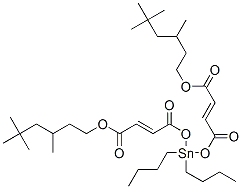 3,5,5-trimethylhexyl 6,6-dibutyl-15,17,17-trimethyl-4,8,11-trioxo-5,7,12-trioxa-6-stannaoctadeca-2,9-dienoate CAS#: 84332-97-8