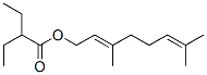3,7-dimethylocta-2,6-dienyl 2-ethylbutyrate CAS#: 85136-39-6