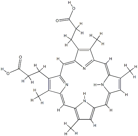 3,7,13,17-Tetramethyl-21H,23H-porphyrin-2,18-dipropanoic acid CAS#: 85275-56-5