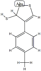 3H-1,2-Dithiole-3-thiol,4-p-tolyl-(8CI) CAS#: 802607-34-7