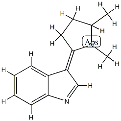 3H-Indole,3-(1,5-dimethyl-2-pyrrolidinylidene)-(8CI) CAS#: 802859-51-4