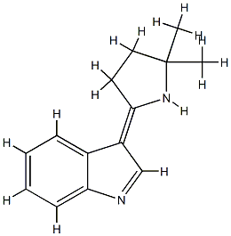 3H-Indole,3-(5,5-dimethyl-2-pyrrolidinylidene)-(8CI) CAS#: 802859-50-3