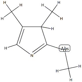3H-Pyrrole,2-methoxy-3,4-dimethyl-(9CI) CAS#: 89267-90-3