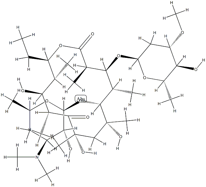 (3'S)-3'-Demethyl-12-deoxy-8-hydroxyerythromycin CAS#: 82664-24-2