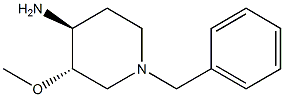 (3S,4S)-1-benzyl-3-Methoxypiperidin-4-aMine CAS#: 86717-81-9