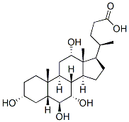 (3a,5b,6b,7a,12a)-3,6,7,12-tetrahydroxy-Cholan-24-oic acid CAS#: 80875-93-0