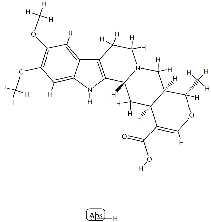 (3beta,19alpha,20alpha)-16,17-didehydro-10,11-dimethoxy-19-methyloxayohimban-16-carboxylic acid CAS#: 84824-88-4