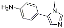 4-(1-Methyl-5-iMidazolyl)aniline CAS#: 89250-15-7