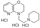 4-(2-(1-Piperidinyl)ethyl)-3,4-dihydro-2H-pyrido(3,2-b)-1,4-oxazine tr ihydrochloride CAS#: 86979-79-5