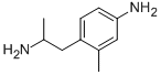 4-(2-AMINO-PROPYL)-3-METHYL-PHENYLAMINE CAS#: 84257-54-5