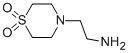 4-(2-AMINOETHYL)THIOMORPHOLINE 1,1-DIOXIDE CAS#: 89937-52-0