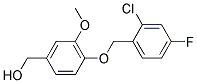 (4-((2-CHLORO-4-FLUOROBENZYL)OXY)-3-METHOXYPHENYL)METHANOL CAS#: 838883-87-7