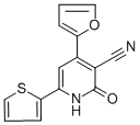 4-(2-FURYL)-2-OXO-6-(2-THIENYL)-1,2-DIHYDRO-3-PYRIDINECARBONITRILE CAS#: 81682-91-9
