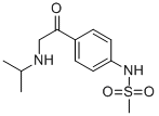 4-(2-Iso-Propylamino Acetyl)Methane Sulfonanilide HCl CAS#: 84846-64-0