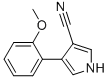 4-(2-METHOXYPHENYL)-1H-PYRROLE-3-CARBONITRILE CAS#: 87388-19-0