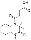 4-(2,2-DIMETHYL-3-OXO-OCTAHYDRO-QUINOXALIN-1-YL)-4-OXO-BUTYRIC ACID CAS#: 801228-30-8
