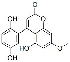4-(2,5-dihydroxyphenyl)-5-hydroxy-7-methoxy-2-benzopyrone CAS#: 88153-50-8