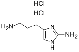 4-(3-AMINO-PROPYL)-1H-IMIDAZOL-2-YLAMINE 2HCL CAS#: 80822-62-4