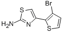 4-(3-BROMO-2-THIENYL)-1,3-THIAZOL-2-AMINE CAS#: 81216-90-2