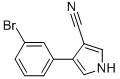 4-(3-BROMOPHENYL)-1H-PYRROLE-3-CARBONITRILE CAS#: 87388-10-1