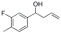 4-(3-FLUORO-4-METHYLPHENYL)-1-BUTEN-4-OL CAS#: 842123-82-4