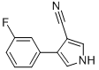 4-(3-FLUOROPHENYL)-1H-PYRROLE-3-CARBONITRILE CAS#: 87388-09-8
