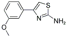 4-(3-METHOXY-PHENYL)-THIAZOL-2-YLAMINE CAS#: 83558-37-6