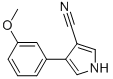 4-(3-METHOXYPHENYL)-1H-PYRROLE-3-CARBONITRILE CAS#: 87388-17-8