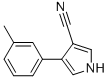 4-(3-METHYLPHENYL)-1H-PYRROLE-3-CARBONITRILE CAS#: 87388-13-4
