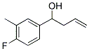 4-(4-FLUORO-3-METHYLPHENYL)-1-BUTEN-4-OL CAS#: 842123-83-5